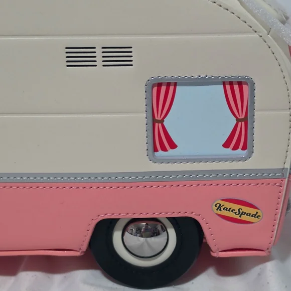 Kate Spade Day Tripper Pink and Cream Camper Crossbody Bag - Picture 9 of 12